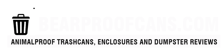 Bear Proof and Bear Resistant Trash Cans
