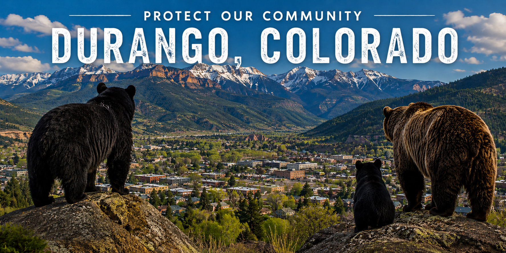 bearproof trash cans in durango, co
